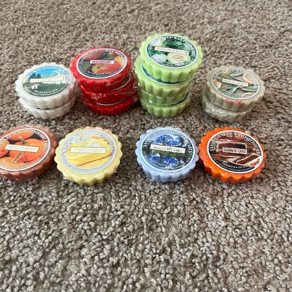 Yankee Candle Other - Lot of 15 Yankee Candle Tarts Warmer Wax Potpourri Holiday 0.8 oz 22g NEW Vintag